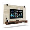 Painel Suspenso Para TV até 65 Pol Max 1.8 EDN Off White/Naturale