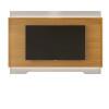 Painel Para TV 75 Polegadas Com LED 2.1 Koly EAX Móveis Off White/Tauari