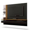 Painel Para TV até 60 Polegadas Murano EDN Preto/Cedro