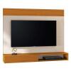 Painel Para TV 55 Polegadas 136cm Ravi EDN Off White/Cedro
