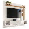 Painel Para TV 55 Polegadas 180cm Supreme 1.8 Lukaliam Off White/Tauari