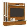 Painel Para TV 46 Polegadas 160cm Trend 1.6 Patrimar Cumaru/Off White