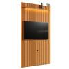 Painel Ripado 140cm Para TV até 55¨ Com LED Arbo 1.4 EDN Cedro