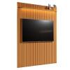 Painel Ripado 184cm Para TV até 75¨ Com LED Arbo 1.8 EDN Cedro