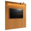 Painel Ripado 229cm Para TV até 85¨ Com LED Arbo 2.3 EDN Cedro