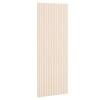 Placa Painel Ripado Madeira MDF 94cm x 240cm Arbo EDN Off White
