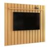 Painel Ripado Para TV 75 Polegadas 180 x 170 Brise EDN Freijo