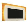 Painel Para TV 70 Polegadas Sublime 1.8 Com LED Gelius Off White/Naturale