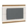 Painel Para TV 50 Polegadas Com Led Classic 1.4 Imcal Off White/Freijó
