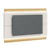 Painel Para TV 50 Polegadas Com Led Classic 1.4 Imcal Off White/Nature