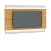 Painel Para TV 65 Polegadas Com Led Classic 1.8 Imcal Nature/Off White