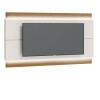 Painel Para TV 75 Polegadas Com Led Classic 2.2 Imcal Off White/Freijó