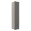 Módulo Paneleiro 40cm 2 Portas 100% MDF Cozinha Modulada Gold Robel Fendi/Cinza