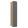 Módulo Paneleiro 40cm 2 Portas 100% MDF Cozinha Modulada Gold Robel Hanover/Cinza