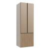 Módulo Paneleiro 70cm Com Vidro Reflecta 100% MDF Cozinha Modulada Gold Robel Fendi/Hanover/Reflecta