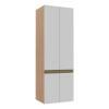 Módulo Paneleiro 70cm 4 Portas 208x70x56cm 100% MDF Cozinha Modulada Gold J Robel Hanover/Branco Matte