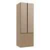 Módulo Paneleiro 70cm Com Vidro Reflecta 100% MDF Cozinha Modulada Gold Robel Hanover/Hanover/Reflecta
