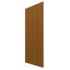 Placa Painel Ripado Nobre 100cm x 250cm Gelius Castanho