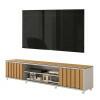 Rack Para TV 218cm 75 Polegadas Brise 2.2 EDN Fendi/Freijo