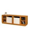 Rack Sala Para TV 60 Polegadas 160cm Carrara EDN Cedro/Off White