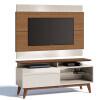 Rack com Painel Para TV Classic Mais 1G 1.4 Imcal Freijo/Off White