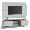 Rack com Painel Para TV Classic Mais 2G 1.8 Imcal Branco