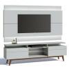 Rack com Painel Para TV Classic 2G Mais 2.2 Com LED Imcal Branco