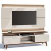 Rack com Painel Para TV Classic 2G Mais 2.2 Com LED Imcal Off White/Freijo
