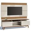 Rack com Painel Para TV Classic 2G Mais 2.2 Imcal Off White/Freijo