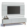 Rack com Painel Para TV Classic 3G 1.8 Com LED Imcal Branco