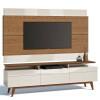 Rack com Painel Para TV Classic 3G Mais 2.2 Imcal Freijo/Off White