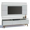 Rack com Painel Para TV Classic 3G Mais 2.2 Com LED Imcal Branco