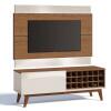 Rack com Painel Para TV Classic AD 1.4 Imcal Freijo/Off White