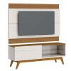 Rack com Painel Para TV 146cm 1 Gaveta Classic 1G 1.4 Off White/Freijo