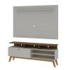 Rack Com Painel Para TV até 65 Arizona 1.6 Gelius Off White/Madeirado