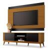 Rack Com Painel Legacy 160cm Para TV 60 Polegadas EDN Preto/Cedro