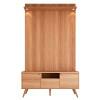 Rack Com Painel 136cm Para TV 55 Polegadas River 1.36 Lukaliam Jequitiba