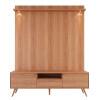 Rack Com Painel 183cm Para TV 70 Polegadas River 1.83 Lukaliam Jequitiba