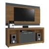 Rack Com Painel Para Sala TV 55 Pol Triton EDN Naturale/Grafite