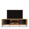 Rack Ripado Legacy 200cm Para TV 75 Polegadas EDN Cedro/Preto