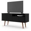 Rack Retrô Para TV 46 Polegadas 137cm Topázio Patrimar Preto