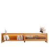 Rack Moderno Com LED 260cm Para TV 85¨ Vellaro 2.6 EDN Cedro