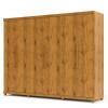 Guarda Roupa Casal 6 Portas 4 Gavetas 273cm x 240cm Absolut Gelius Madeirado