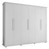 Guarda Roupa Casal 6 Portas 271cm Canada RV Móveis Branco