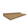 Módulo Tampo Para Balcão 120cm x 56cm x 25mm 100% MDF Cozinha Modulada Robel Hanover