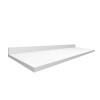 Módulo Tampo Para Balcão 140cm x 56cm x 25mm 100% MDF Cozinha Modulada Robel Branco Matte