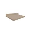 Módulo Tampo Para Balcão 50cm x 56cm x 25mm 100% MDF Cozinha Modulada Robel Fendi Matte