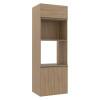 Módulo Torre Micro-Ondas Forno 70cm x 208cm 100% MDF Cozinha Modulada Gold Robel Hanover/Hanover