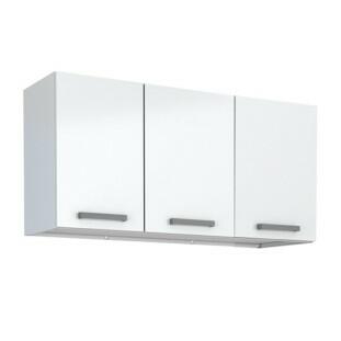 Armário Aéreo de Cozinha 3 Portas Eros Flat 120 Cozimax Branco