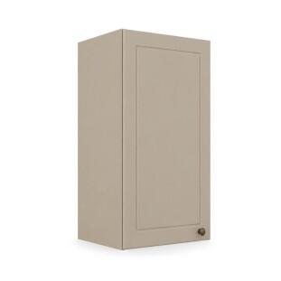 Módulo Armário Aéreo 30x68x34cm 1 Porta 100% MDF Cozinha Provence Robel Fendi/Fendi Matte